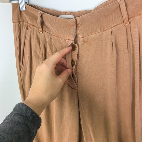 Aritzia Wilfred Ingres Camel Slouchy Jogger Pants - Picture 4 of 8